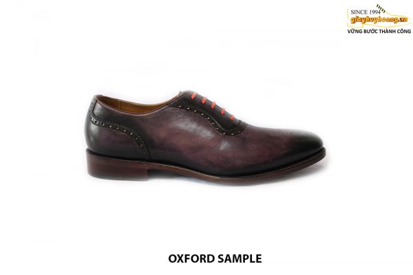 [Outlet size 41] Giày da nam cao cấp Oxford Sample 001