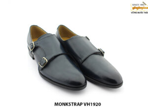 [Outlet size 40.41] Giày da nam 2 khoá Monkstrap VH1920 006