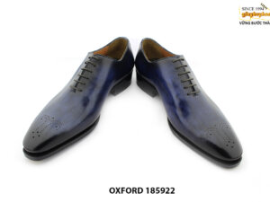 [Outlet size 44] Giày da nam màu Navy tuyệt đẹp Oxford 185922 004