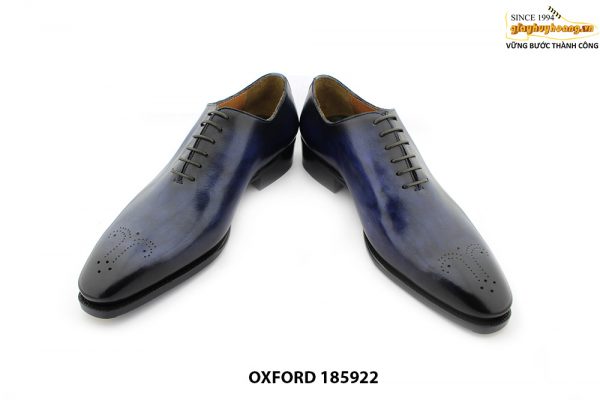 [Outlet size 44] Giày da nam màu Navy tuyệt đẹp Oxford 185922 004