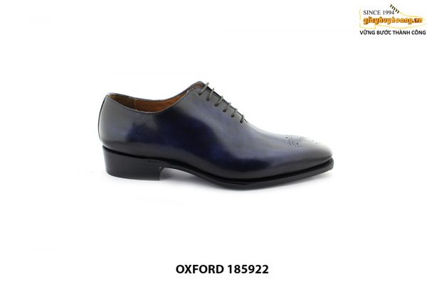 [Outlet size 44] Giày da nam màu Navy tuyệt đẹp Oxford 185922 001