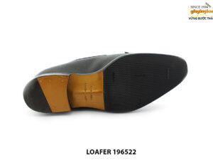 [Outlet size 38] Giày lười nam cao cấp da Saffiano Loafer 196522 006