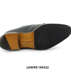 [Outlet size 38] Giày lười nam cao cấp da Saffiano Loafer 196522 006