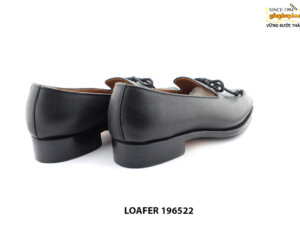 [Outlet size 38] Giày lười nam cao cấp da Saffiano Loafer 196522 005