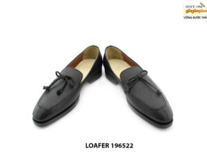 [Outlet size 38] Giày lười nam cao cấp da Saffiano Loafer 196522 004