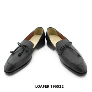 [Outlet size 38] Giày lười nam cao cấp da Saffiano Loafer 196522 004