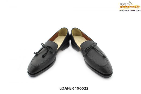 [Outlet size 38] Giày lười nam cao cấp da Saffiano Loafer 196522 004