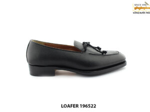 [Outlet size 38] Giày lười nam cao cấp da Saffiano Loafer 196522 001