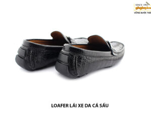 [Outlet] Giày lười nam lái xe da cá sấu cao cấp loafer 004
