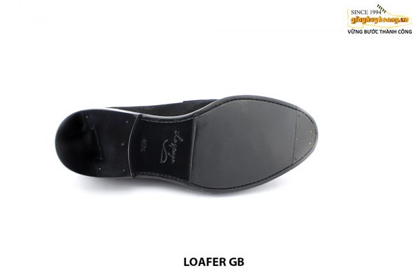[Outlet size 40.5] Giày lười nam đen trắng cao cấp Loafer GB 006
