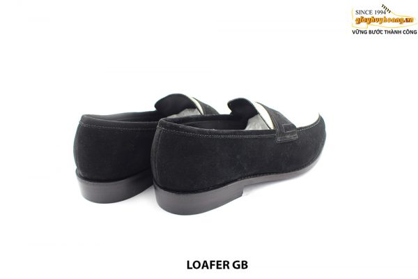 [Outlet size 40.5] Giày lười nam đen trắng cao cấp Loafer GB 005