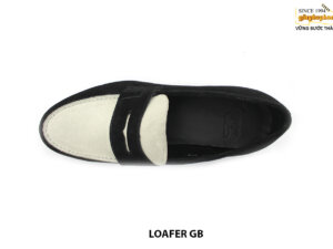 [Outlet size 40.5] Giày lười nam đen trắng cao cấp Loafer GB 002