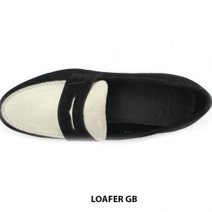 [Outlet size 40.5] Giày lười nam đen trắng cao cấp Loafer GB 002