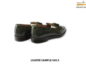 [Outlet size 40.5] Giày da nam Tassel phối da lộn Loafer Sample 005