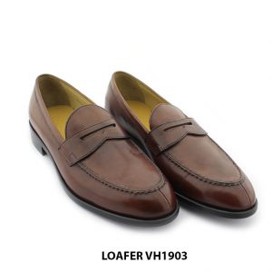 [Outlet] Giày lười nam trẻ trung Oxford Loafer VH1903 002
