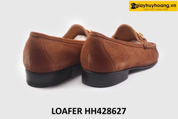 [Size 41] Giày lười nam da lộn 2 khóa Horesit Loafer HH428627 005