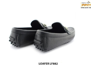 [Outlet size 39] Giày lười nam da bò vân hạt loafer LF882 005