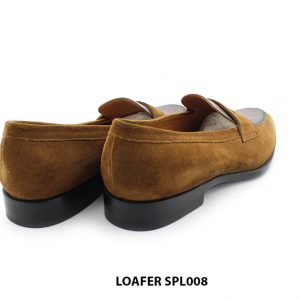 [Outlet size 44] Giày lười nam da lộn thời trang Loafer SPL008 005