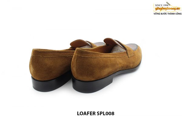 [Outlet size 44] Giày lười nam da lộn thời trang Loafer SPL008 005