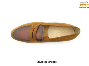 [Outlet size 44] Giày lười nam da lộn thời trang Loafer SPL008 002