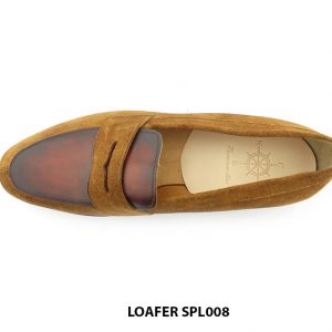 [Outlet size 44] Giày lười nam da lộn thời trang Loafer SPL008 002