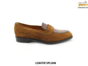 [Outlet size 44] Giày lười nam da lộn thời trang Loafer SPL008 001