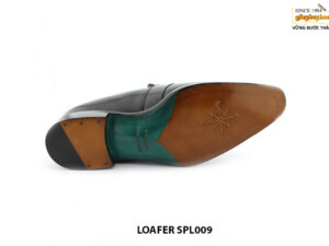 [Outlet size 41] Giày lười nam màu đen Penny Loafer SPL009 006