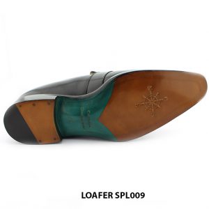 [Outlet size 41] Giày lười nam màu đen Penny Loafer SPL009 006