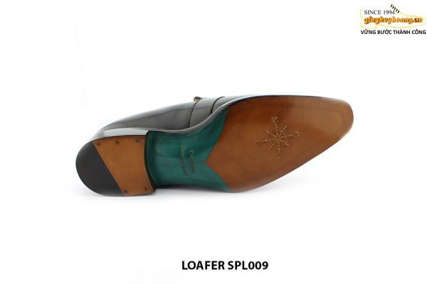 [Outlet size 41] Giày lười nam màu đen Penny Loafer SPL009 006