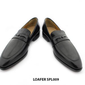 [Outlet size 41] Giày lười nam màu đen Penny Loafer SPL009 004