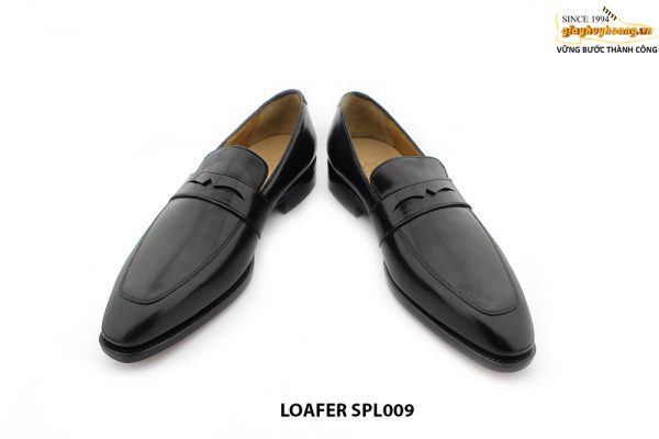 [Outlet size 41] Giày lười nam màu đen Penny Loafer SPL009 004