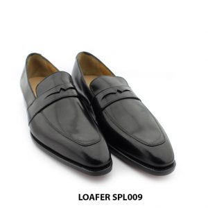 [Outlet size 41] Giày lười nam màu đen Penny Loafer SPL009 003