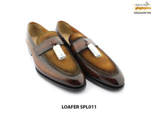 [Outlet size 45] Giày lười nam sang trọng Tassel Loafer SPL011 003