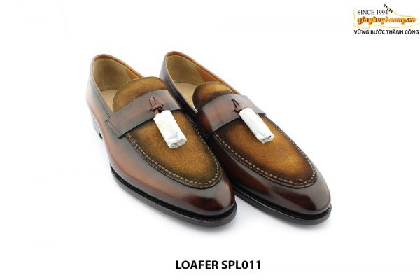 [Outlet size 45] Giày lười nam sang trọng Tassel Loafer SPL011 003