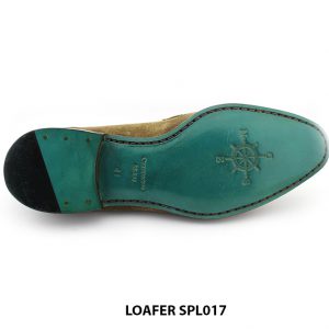 [Outlet size 40.5] Giày lười nam da lộn đế da bò loafer SPL017 006