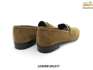 [Outlet size 40.5] Giày lười nam da lộn đế da bò loafer SPL017 005