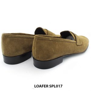 [Outlet size 40.5] Giày lười nam da lộn đế da bò loafer SPL017 005