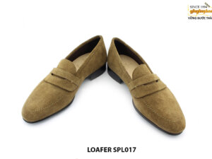 [Outlet size 40.5] Giày lười nam da lộn đế da bò loafer SPL017 004