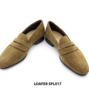 [Outlet size 40.5] Giày lười nam da lộn đế da bò loafer SPL017 004