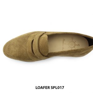 [Outlet size 40.5] Giày lười nam da lộn đế da bò loafer SPL017 002
