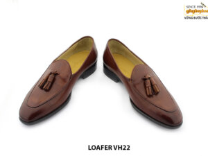 [Outlet size 39] Giày lười nam có chuông tua rua loafer VH22 004
