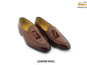[Outlet size 39] Giày lười nam có chuông tua rua loafer VH22 003