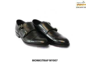[Outlet size 41] Giày da nam cao cấp Double monkstrap NY007 003