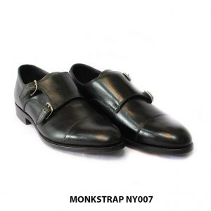 [Outlet size 41] Giày da nam cao cấp Double monkstrap NY007 003