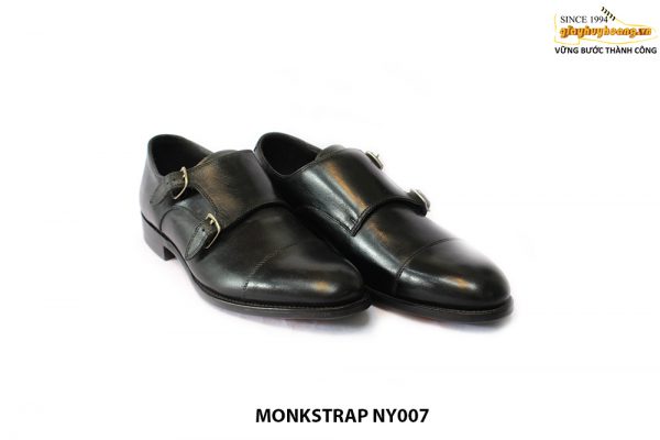 [Outlet size 41] Giày da nam cao cấp Double monkstrap NY007 003