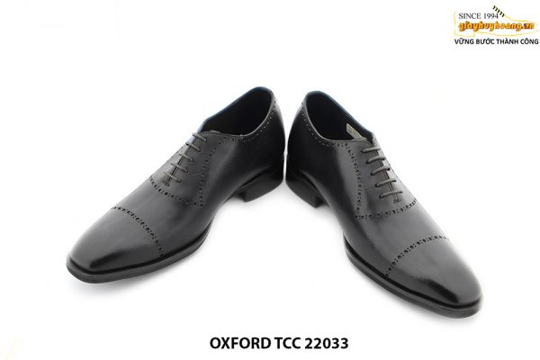 [Outlet size 42] Giày da nam tăng chiều cao Oxford 22033LD 003