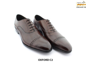[Outlet size 45] Giày tây nam thủ công Oxford C2 002