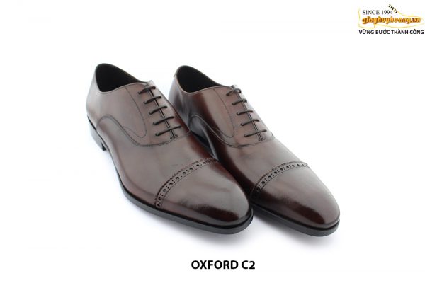 [Outlet size 45] Giày tây nam thủ công Oxford C2 002