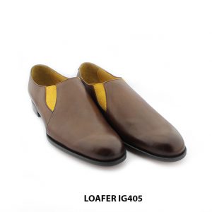 [Outlet size 39] Giày lười nam đơn giản Loafer IG405 003