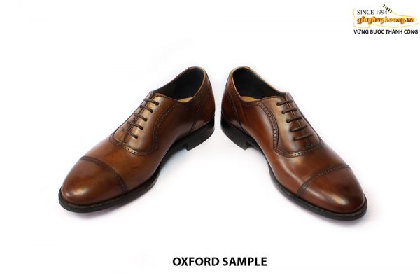 [Outlet size 44] Giày da nam Shell Cordorvan Oxford Sample 004
